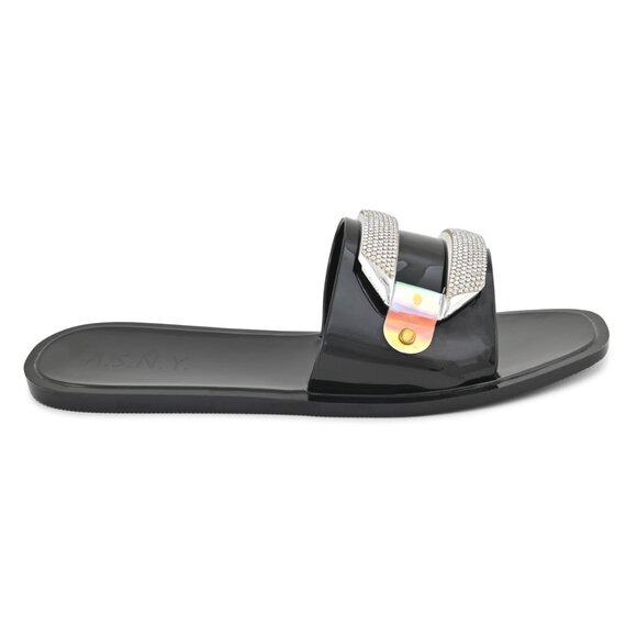 Women's Gia Jelly Sandals Black - Picture 2 of 3